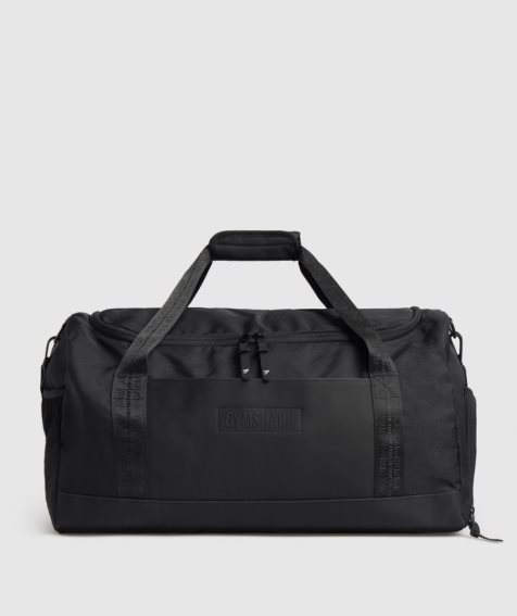 Gymshark Medium Everyday Gym Sports Bag Black | CA 6A7DN8